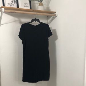 Old Navy black tshirt dress size L